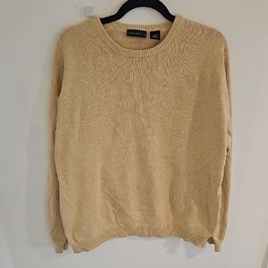 Statements Butter Yellow 100% Cotton Sweater XL